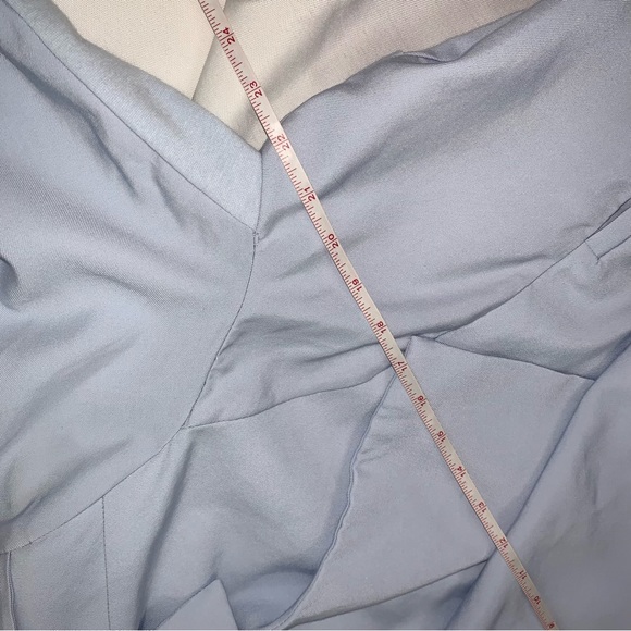 NWT Torrid Twill Drape Front Jacket Blue - Picture 10 of 10